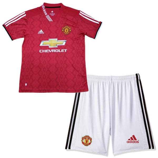 Camiseta Manchester United 1ª Niño 2019/20 Rojo Blanco